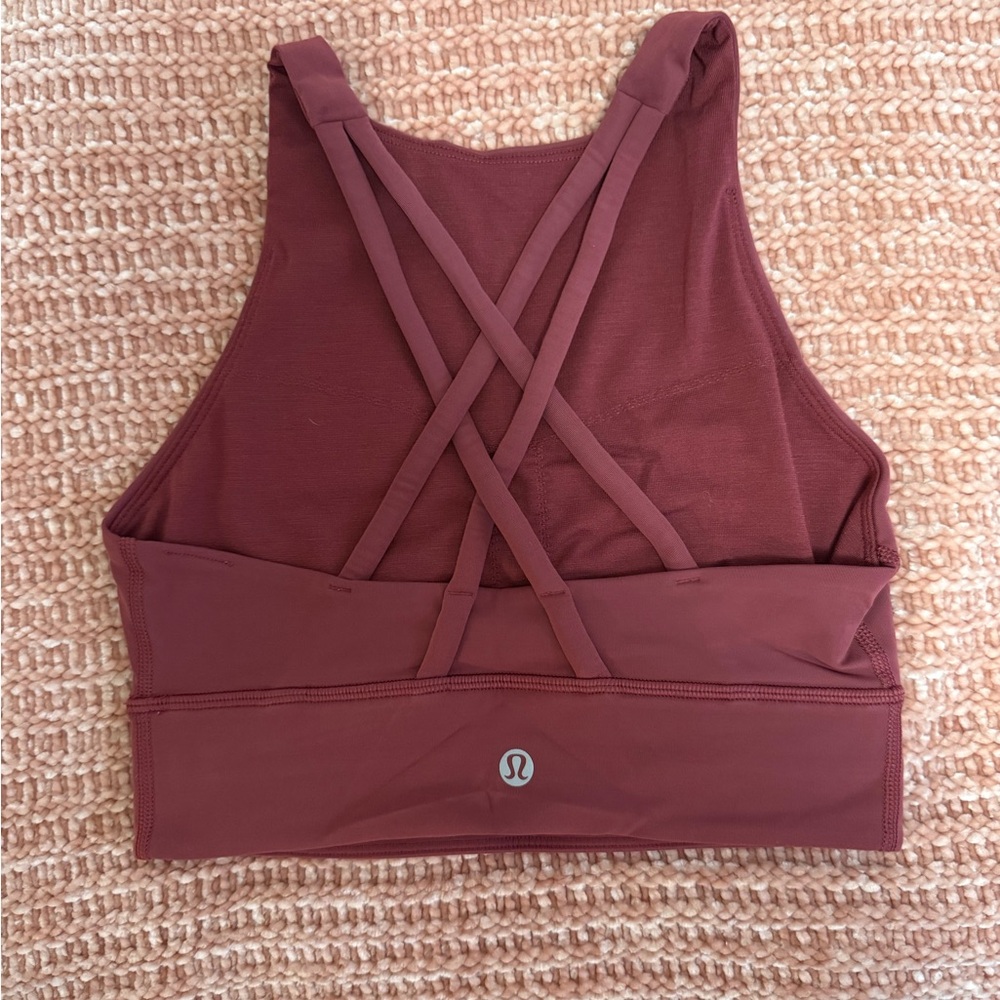 Lululemon long line sports bra